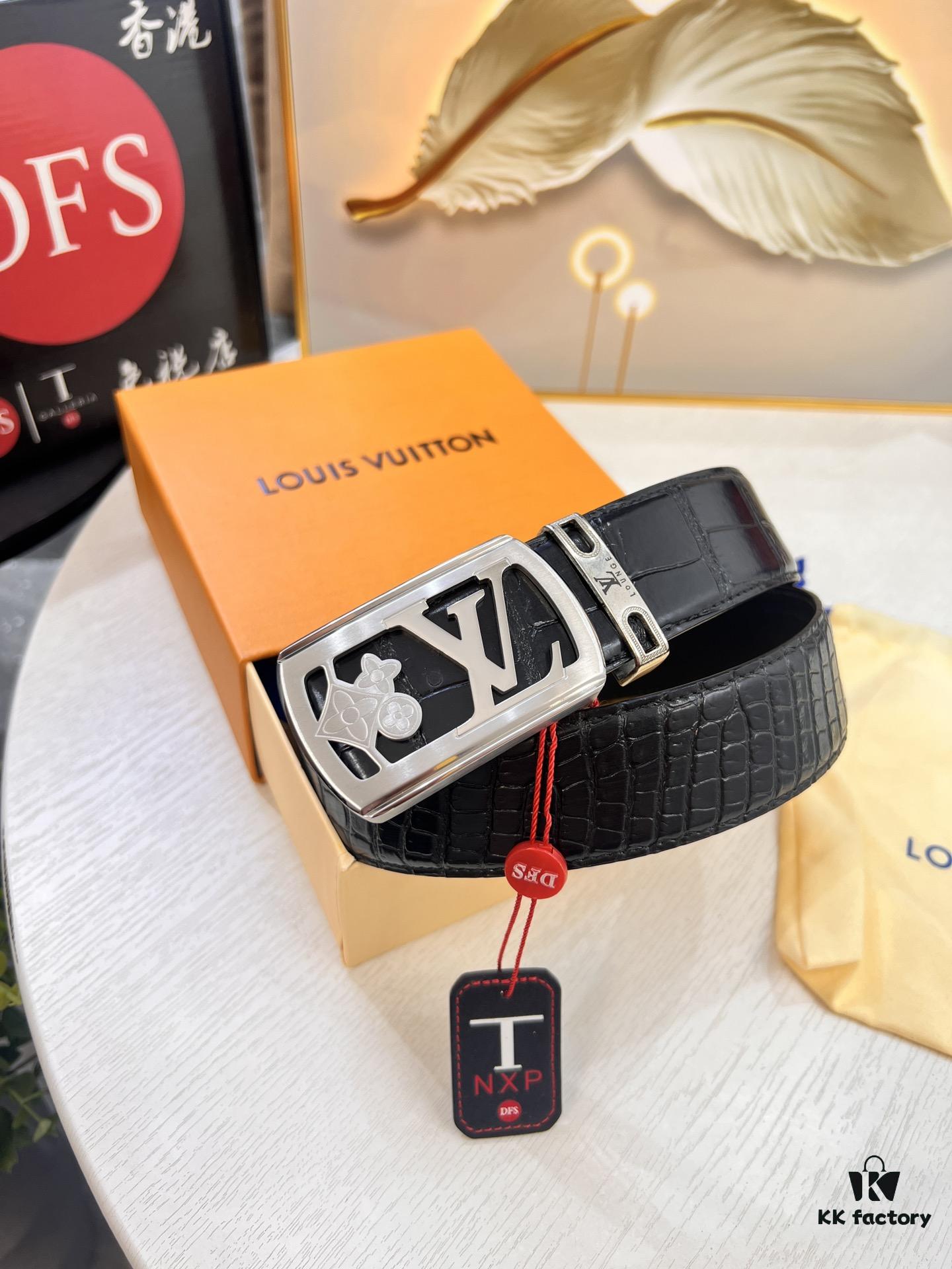 693202f63a89a121ed550e55 Top-Tier Leather Belt, Original Factory Hong Kong Duty-Free T Gift Box (NXP RFID Tag with Verifiable Anti-Counterfeit Chip)