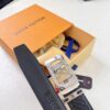 693202f73a89a121ed550e5a Louis Vuitton Automatic Buckle Belt, Full-Grain Imported Calfskin with Small Grain Cowhide, 3.5cm Width, Top-Quality Business Formal Belt