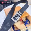 693202f73a89a121ed550e5b Louis Vuitton Automatic Buckle Belt, Full-Grain Imported Calfskin with Small Grain Cowhide, 3.5cm Width, Top-Quality Business Formal Belt