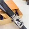 693202f73a89a121ed550e5d Louis Vuitton Automatic Buckle Belt, Full-Grain Imported Calfskin with Small Grain Cowhide, 3.5cm Width, Top-Quality Business Formal Belt