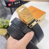 693202f73a89a121ed550e62 Louis Vuitton Automatic Buckle Belt, Premium Cowhide with Embossed Logo, 3.5cm Width, Top Quality