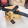 693202f83a89a121ed550e65 Louis Vuitton Automatic Buckle Belt, Premium Cowhide with Embossed Logo, 3.5cm Width, Top Quality