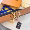 693202fa3a89a121ed550e81 Top-Tier Louis Vuitton LV Belt – Genuine Full-Grain French Calfskin, 3.8cm Width, Premium Hong Kong Duty-Free T Gift Box, Original NXP RFID Tag (Verifiable on Official Website), Solid Stainless Steel Hardware