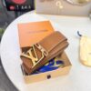 693202fa3a89a121ed550e83 Top-Tier Louis Vuitton LV Belt – Genuine Full-Grain French Calfskin, 3.8cm Width, Premium Hong Kong Duty-Free T Gift Box, Original NXP RFID Tag (Verifiable on Official Website), Solid Stainless Steel Hardware