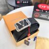 693202fd3a89a121ed550ead LV Men's Belt, Imported Genuine First-Layer Cowhide, Reversible Design, 3.8cm Width, High-Quality with NXP Anti-Counterfeit Chip