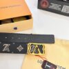 693202fe3a89a121ed550eb3 Arrival of Louis Vuitton LV Men's Belt, ZP Molded Design, Imported Genuine Original Print, Full-Grain Calfskin Leather, Precision Lettering Hardware, Reversible Double-Sided Use, 3.8cm Width