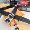 693202ff3a89a121ed550ebe Top-Tier Leather Belt, Hong Kong Tax-Free T Gift Box 🎁 (NXP RFID Tag with Official Website Verification, Authentic Anti-Counterfeit Chip) – LV Corrosion-Patterned Stainless Steel Hardware, Italian Imported Crust Calfskin with Lychee Texture, 3.8cm Width, Men's Formal Premium Belt, Authorized Custom Edition, Quality Guaranteed for Counter Authentication