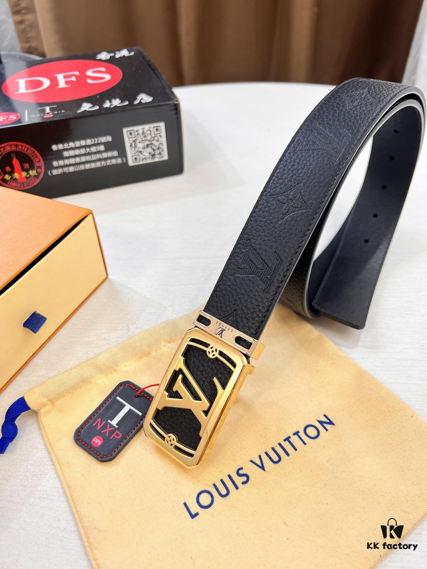 693202ff3a89a121ed550ec3 Top-Tier Leather Belt, Hong Kong Duty-Free T Gift Box 🎁 (NXP Tag with Authenticity Chip Recognizable on Official Website)