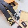 693203033a89a121ed550eef LV Men's Belt, Imported Genuine First-Layer Cowhide, Reversible Design, 3.8cm Width, Premium Quality with NXP Anti-Counterfeit Chip