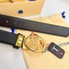 693203073a89a121ed550f22 Louis Vuitton Belt, Custom Cowhide, Top-Quality Business Formal Accessory
