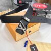 693203083a89a121ed550f34 Top-Tier LV Louis Vuitton Belt - Genuine L-Logo Polished Stainless Steel Hardware, French Imported Cross-Grain Top-Layer Calfskin, 3.8cm Width, Original NXP RFID Anti-Counterfeit Chip (Hong Kong Duty-Free Exclusive Gift Box)