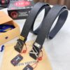 693203083a89a121ed550f36 Top-Tier LV Louis Vuitton Belt - Genuine L-Logo Polished Stainless Steel Hardware, French Imported Cross-Grain Top-Layer Calfskin, 3.8cm Width, Original NXP RFID Anti-Counterfeit Chip (Hong Kong Duty-Free Exclusive Gift Box)