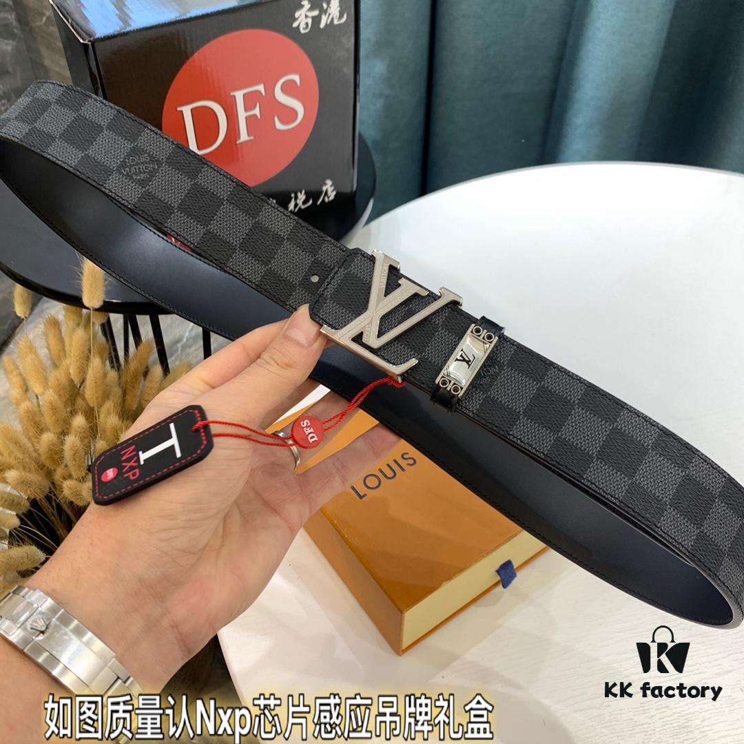 693203093a89a121ed550f39 Original Factory Premium Hong Kong Tax-Free T Gift Box 🎁 (NXP RFID Tag Verifiable on Official Website, Authentic Anti-Counterfeit Chip) - Genuine Mould L Stainless Steel Hardware, Inner Clasp: Louis Vuitton LV ZP Synchronized Design