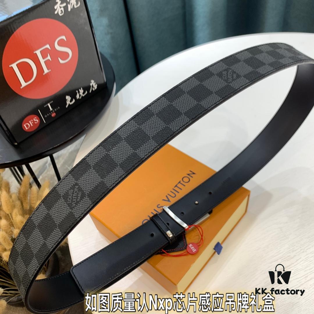 693203093a89a121ed550f3a Original Factory Premium Hong Kong Tax-Free T Gift Box 🎁 (NXP RFID Tag Verifiable on Official Website, Authentic Anti-Counterfeit Chip) - Genuine Mould L Stainless Steel Hardware, Inner Clasp: Louis Vuitton LV ZP Synchronized Design