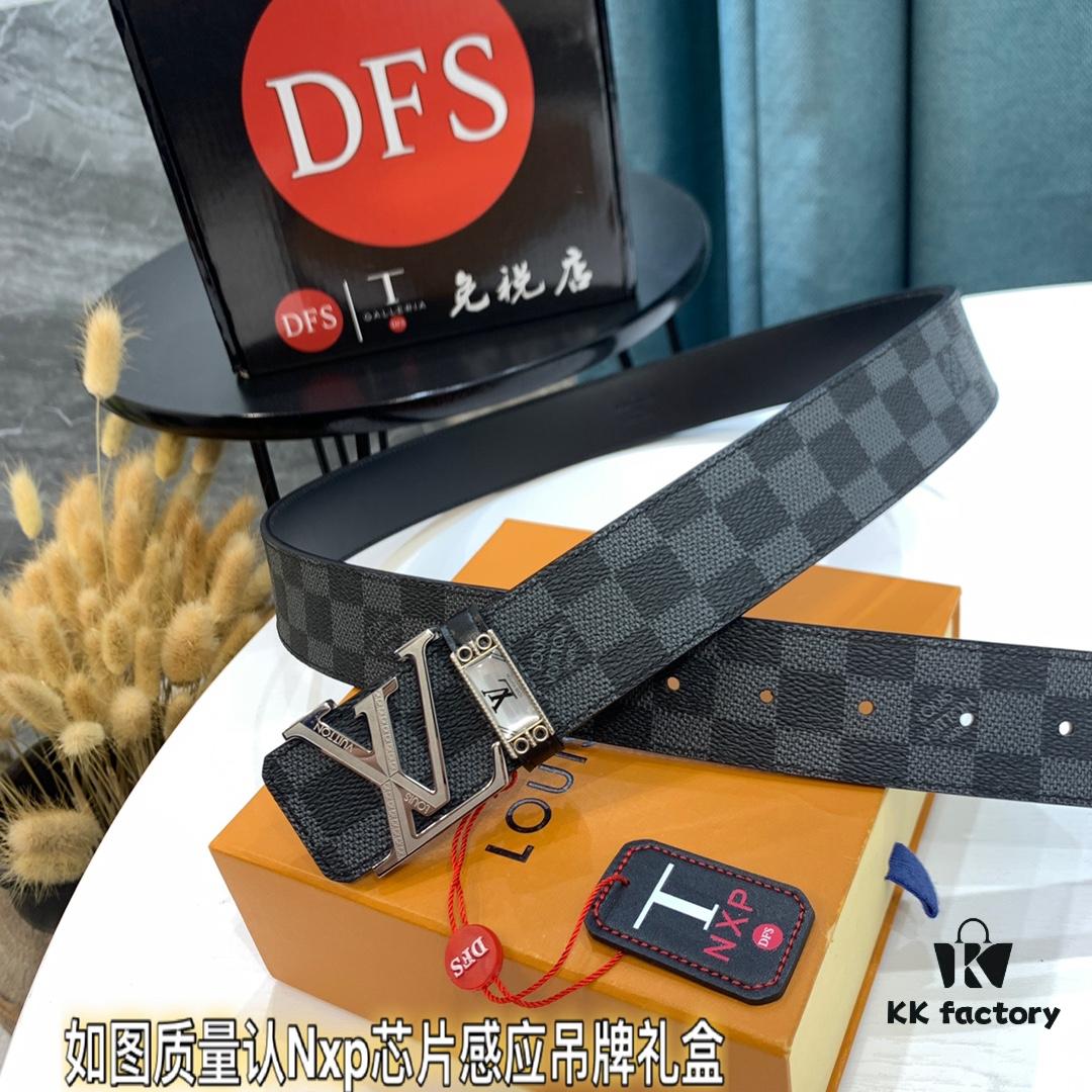 693203093a89a121ed550f3e Original Factory Premium Hong Kong Tax-Free T Gift Box 🎁 (NXP RFID Tag Verifiable on Official Website, Authentic Anti-Counterfeit Chip) - Genuine Mould L Stainless Steel Hardware, Inner Clasp: Louis Vuitton LV ZP Synchronized Design