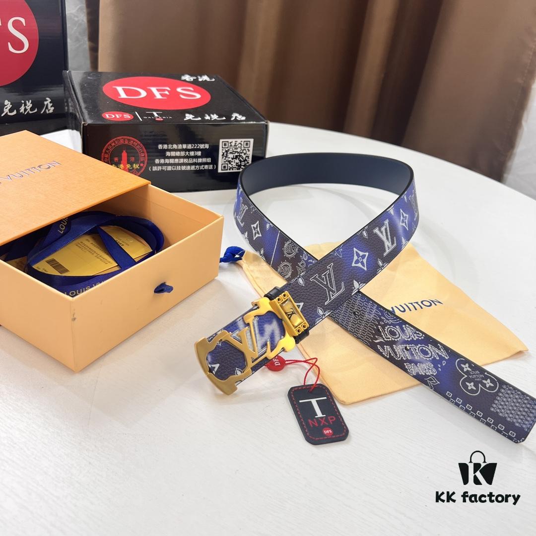6932030a3a89a121ed550f4e New Arrival Authentic Louis Vuitton LV Men's Belt