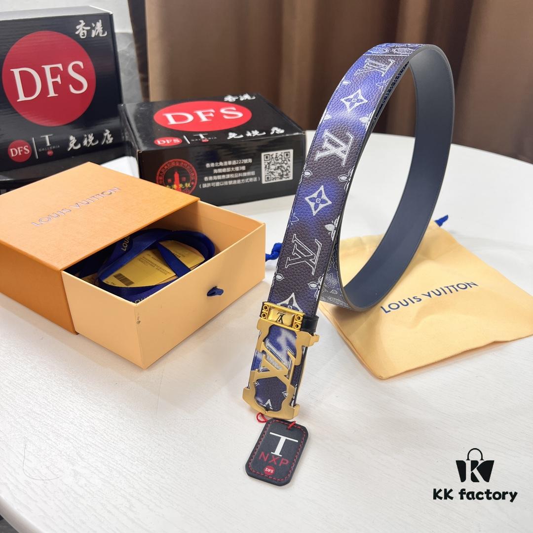 6932030a3a89a121ed550f4f New Arrival Authentic Louis Vuitton LV Men's Belt