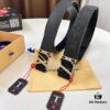 6932030c3a89a121ed550f68 Luxury LV Belt with L-Shape Bicolor Stainless Steel Buckle, Top-Tier Duty-Free Hong Kong Gift Box, French Premium Embossed Full-Grain Calfskin, 3.8cm Width