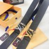 6932030d3a89a121ed550f71 Louis Vuitton LV Men's Belt, 3.8cm Width, Full-Grain Cowhide Leather, Reversible Design, Premium Quality with NXP Anti-Counterfeit Chip
