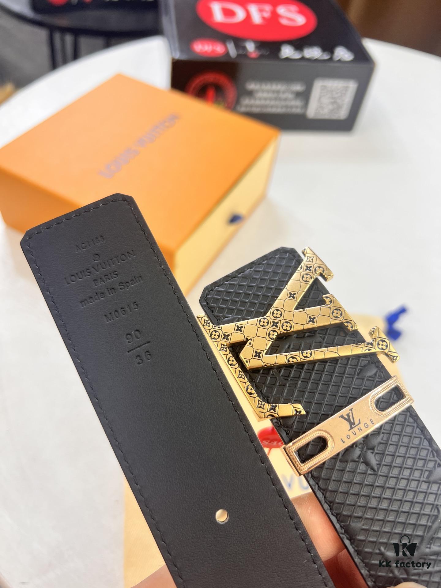 6932030d3a89a121ed550f74 Arrival 🎺🎺 Real Photo, Louis Vuitton LV Men's Belt, ZP Mould Design, Imported Genuine Original Print, Top Grain Cowhide Leather, Precision Metal Letters, Double-Sided Usage, 3.8cm Width