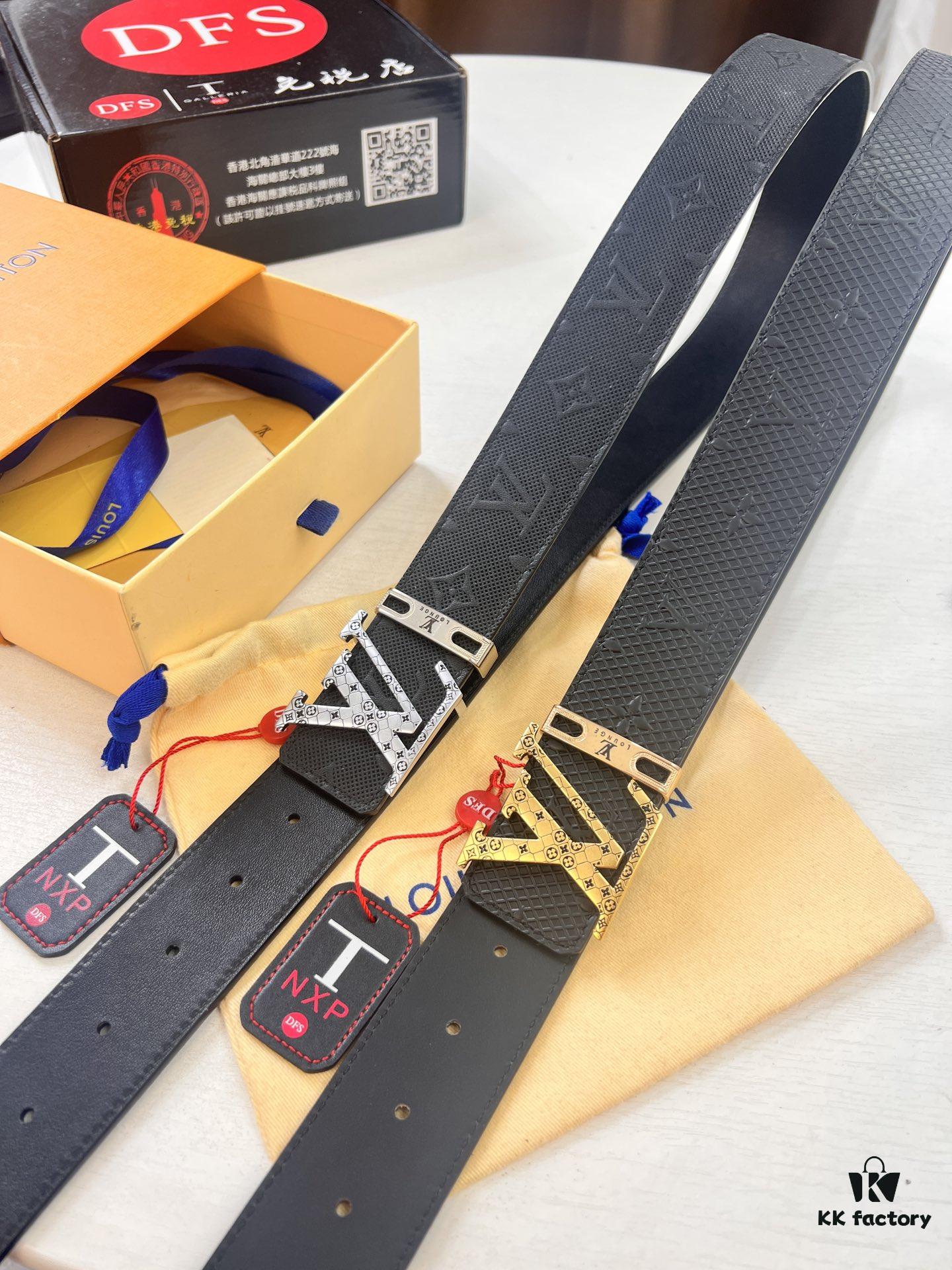 6932030d3a89a121ed550f78 Arrival 🎺🎺 Real Photo, Louis Vuitton LV Men's Belt, ZP Mould Design, Imported Genuine Original Print, Top Grain Cowhide Leather, Precision Metal Letters, Double-Sided Usage, 3.8cm Width
