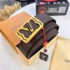 693203103a89a121ed550f96 Top-Tier LV Louis Vuitton Belt - Genuine Mold L Letter Polished Stainless Steel Hardware, Inner Buckle Design, 3.8cm Width, Premium French Imported Embossed Cowhide Leather