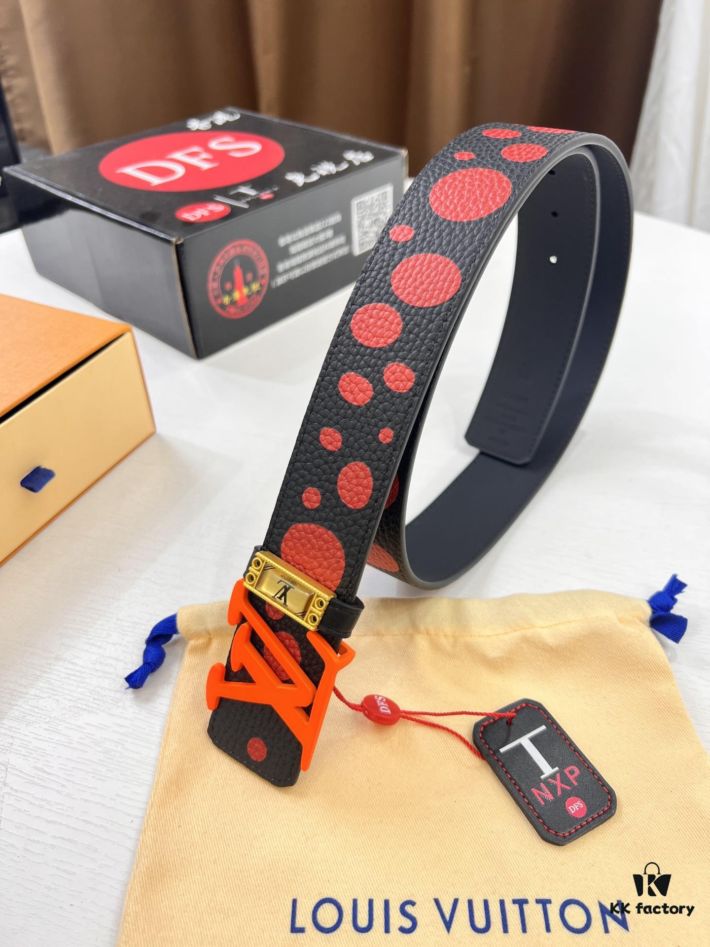 New Arrival Authentic Louis Vuitton LV Men's Belt