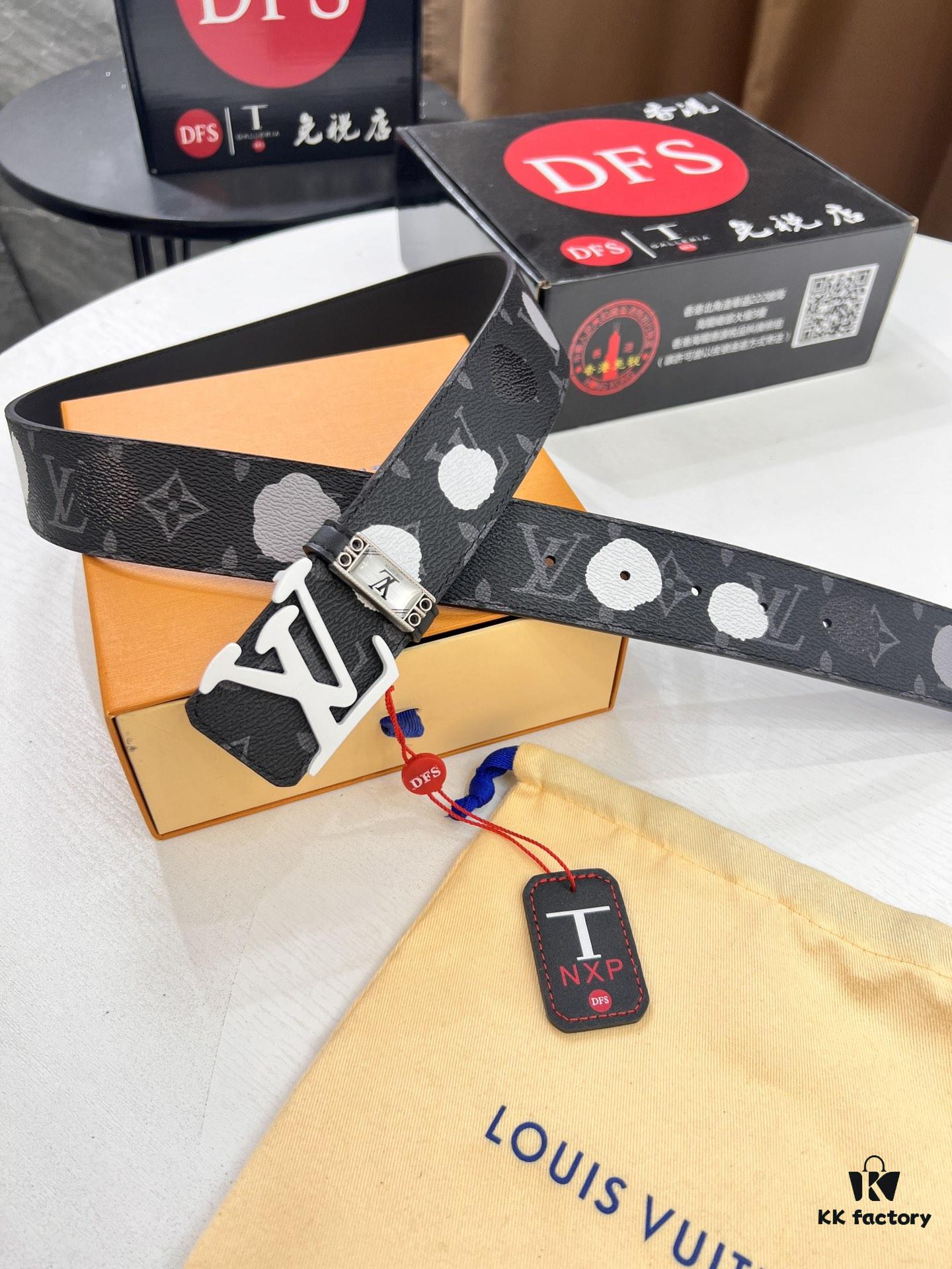 693203143a89a121ed550fc7 New Arrival Authentic Louis Vuitton LV Men's Belt
