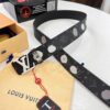 693203143a89a121ed550fc9 New Arrival Authentic Louis Vuitton LV Men's Belt