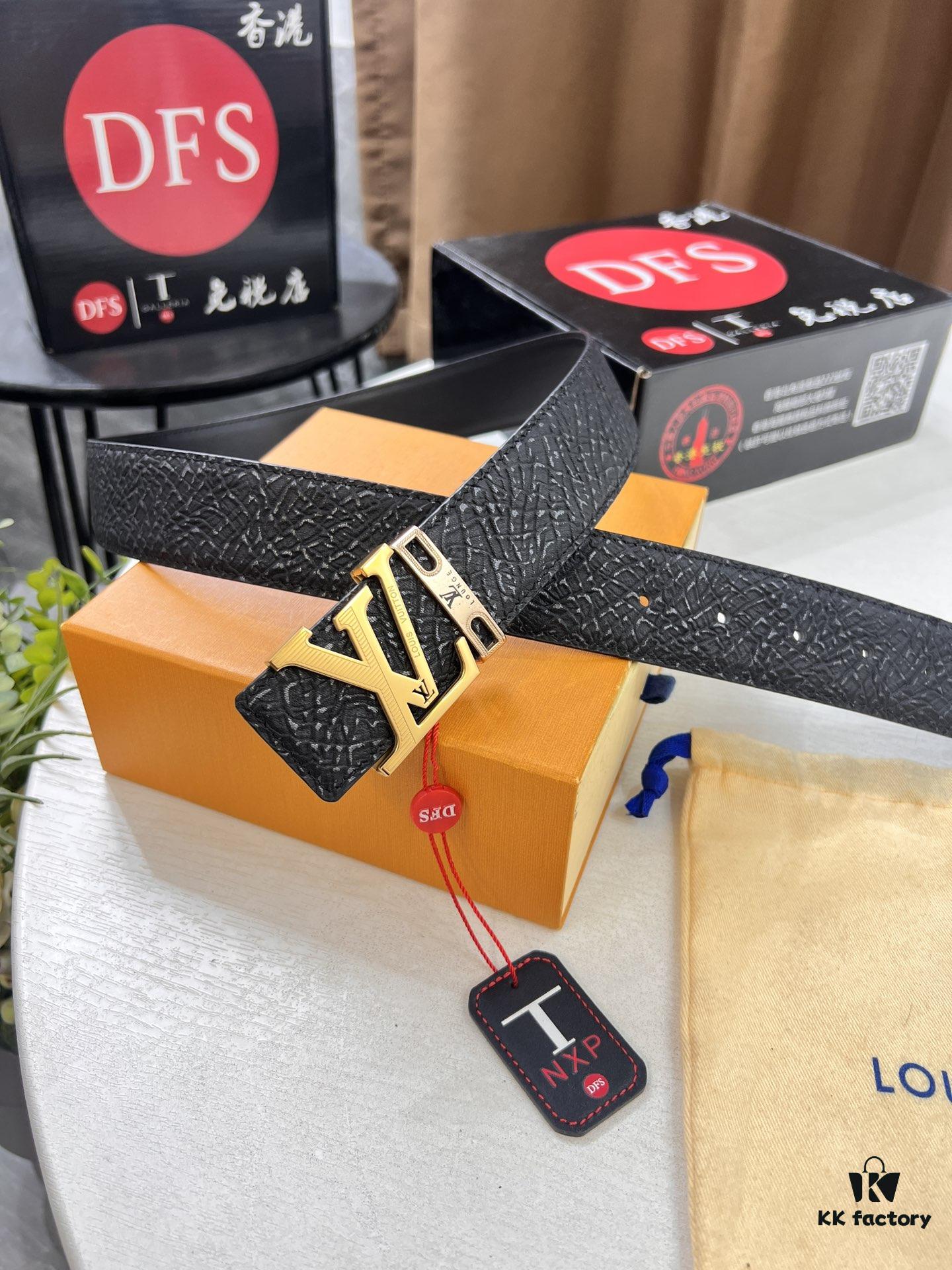 693203163a89a121ed550fe1 Top-Tier Belt - Original Factory Premium Hong Kong Duty-Free T Gift Box (NXP Hangtag with Verifiable Official Website RFID Chip)