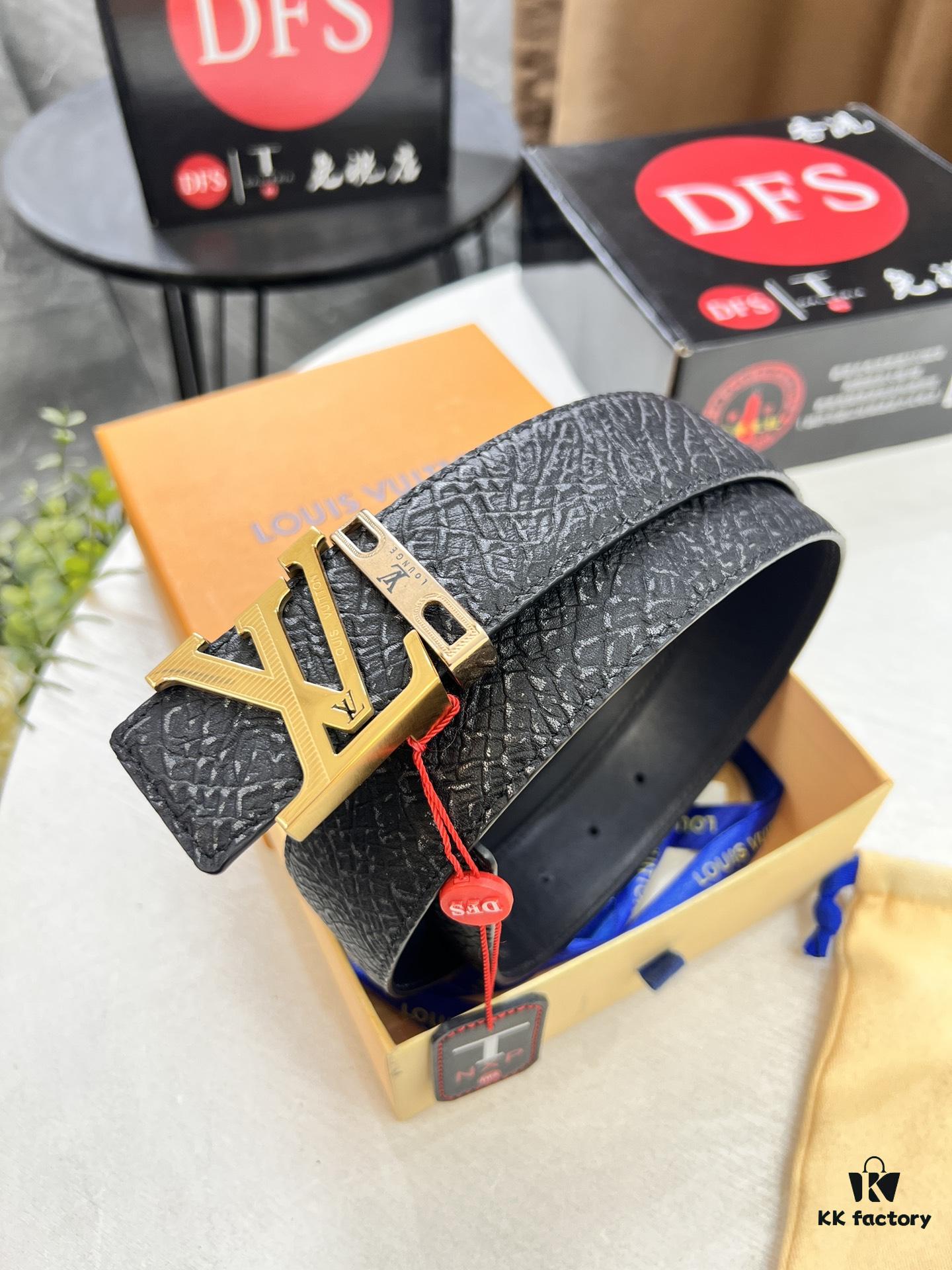 693203163a89a121ed550fe2 Top-Tier Belt - Original Factory Premium Hong Kong Duty-Free T Gift Box (NXP Hangtag with Verifiable Official Website RFID Chip)