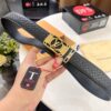 693203163a89a121ed550fec Louis Vuitton Automatic Buckle Belt, Top-Quality Genuine Leather, Imported Full-Grain Calfskin with Refined Grain Texture, 3.5 cm Width, Luxury Business Formal Accessory