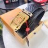 693203173a89a121ed550fef Louis Vuitton Automatic Buckle Belt, Top-Quality Genuine Leather, Imported Full-Grain Calfskin with Refined Grain Texture, 3.5 cm Width, Luxury Business Formal Accessory