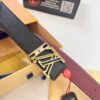 693203183a89a121ed550ff9 Louis Vuitton LV Belt - Top-Tier Genuine Leather with NXP RFID Chip, Hong Kong Duty-Free Gift Box, Embossed French Full-Grain Calfskin, 3.8cm Width