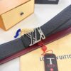 693203183a89a121ed550ffd Top-Tier Louis Vuitton LV Belt - Genuine Embossed Full-Grain French Calfskin, 3.8cm Width, Steel Hardware, NXP RFID Chip Verified, Original Gift Box