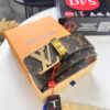 6932031c3a89a121ed55102f LV Men's Belt, New Arrival, Louis Vuitton Leather Belt, 3.8cm Width, Full-Grain Cowhide Matte Buckle with Etched Logo Hardware, Authentic NXP Chip, Imported Plaid Fabric