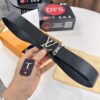 6932031d3a89a121ed55103c Top-Tier Louis Vuitton LV Belt, Double-Sided Wear, French Top-Grain Calfskin with NXP RFID Chip, 3.8cm Width, Genuine Steel Hardware, Hong Kong Duty-Free T Gift Box