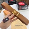 6932031d3a89a121ed551046 LV Men's Belt, Imported Genuine First-Layer Cowhide, Reversible Design, 3.8cm Width, Premium Quality with NXP Anti-Counterfeit Chip