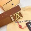 6932031e3a89a121ed551047 LV Men's Belt, Imported Genuine First-Layer Cowhide, Reversible Design, 3.8cm Width, Premium Quality with NXP Anti-Counterfeit Chip