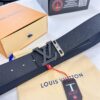 6932031e3a89a121ed55104e Louis Vuitton LV Men's Belt, 3.8cm Width, Genuine Top-Grade Cowhide Leather, Double-Sided Use, NXP Anti-Counterfeit Chip, Duty-Free Packaging
