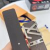 6932031f3a89a121ed551056 Arrival of Louis Vuitton LV Men's Belt, ZP Mould Design, Imported Genuine Original Print, Full-Grain Cowhide Leather, Double-Sided Usage, 3.8cm Width