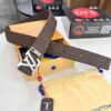 6932031f3a89a121ed551059 Arrival of Louis Vuitton LV Men's Belt, ZP Mould Design, Imported Genuine Original Print, Full-Grain Cowhide Leather, Double-Sided Usage, 3.8cm Width