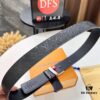 693203223a89a121ed55105e Original Factory Premium Hong Kong Tax-Free T Gift Box 🎁 (NXP RFID Tag with Verifiable Authentication), Belt with Louis Vuitton LV Buckle, Made of French Top-Grade Embossed Cowhide Leather, 3.8cm Width, High-Quality Stainless Steel Hardware with Corroded Pattern Design