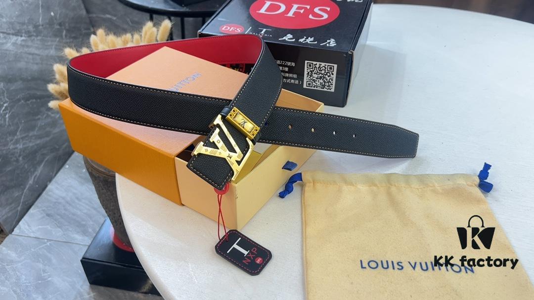 693203233a89a121ed551074 Louis LV Top Grain Leather with Palm Pattern and Crocodile Belly Texture, Premium Hardware Interior