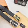 6932032a3a89a121ed5510aa Top-tier Louis Vuitton LV Belt, Original Factory Hong Kong Duty-Free T Gift Box (NXP RFID Tag with Verifiable Chip), French Crocodile Ostrich Grain Full-Grain Calfskin, 3.8cm Width, Stainless Steel Precision Buckle with Beveled Edges