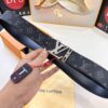 6932032b3a89a121ed5510ad Louis Vuitton LV Belt, ZP Synchronized New Men's Belt with Monogram Imported Fabric, Full-Grain Calfskin Plain Weave, Reversible Design, Diamond-Paved Letter Hardware, 3.8cm Width