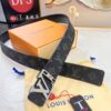 6932032b3a89a121ed5510b2 Louis Vuitton LV Belt, ZP Synchronized New Men's Belt with Monogram Imported Fabric, Full-Grain Calfskin Plain Weave, Reversible Design, Diamond-Paved Letter Hardware, 3.8cm Width