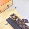 6932032b3a89a121ed5510b6 Louis Vuitton LV Belt, ZP Synchronized New Men's Belt with Monogram Imported Fabric, Full-Grain Cowhide Plain Weave, Reversible Design, Diamond-Inlaid Letter Hardware, 3.8cm Width