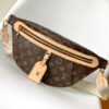 Louis Vuitton The M46784 High-Rise Bag is crafted from Montaigne-coated canvas.