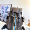 Louis Vuitton This Christopher medium backpack draws inspiration from mountaineering.